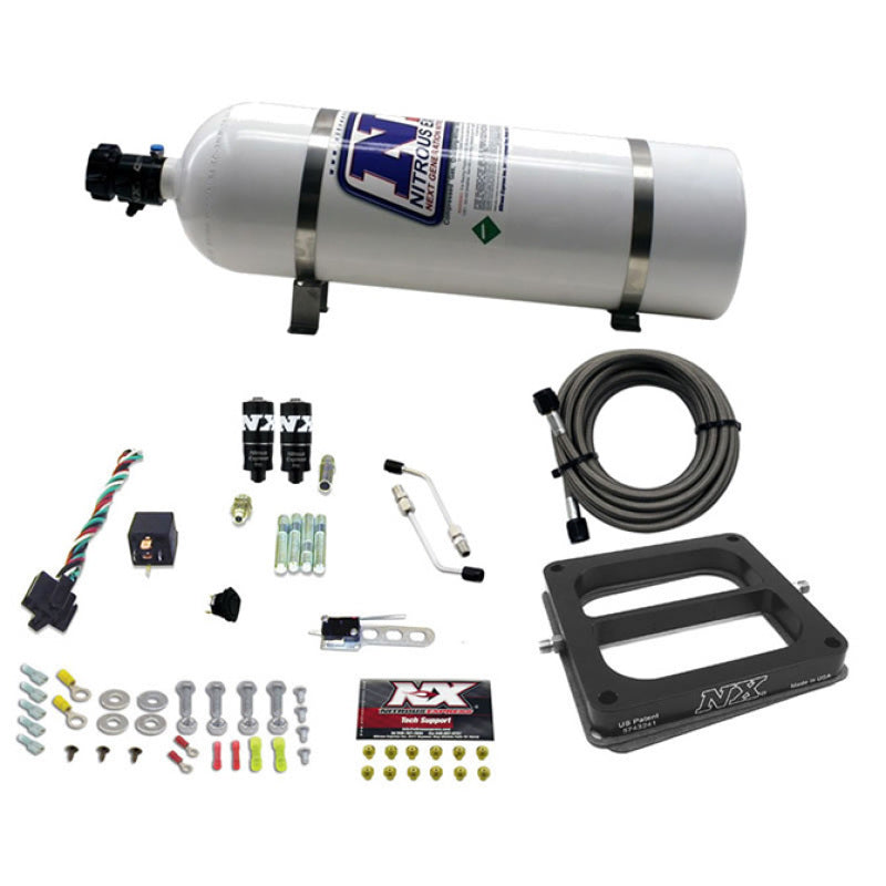 Load image into Gallery viewer, Nitrous Express Dominator Hitman Plus Nitrous Kit (50-200HP) w/15lb Bottle

