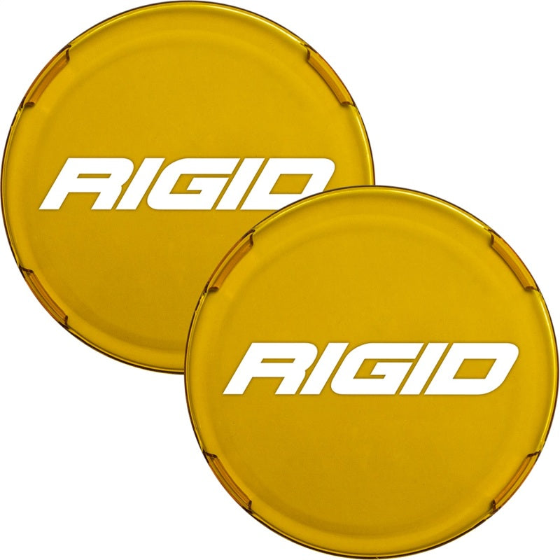 Load image into Gallery viewer, Rigid Industries 360-Series 6in Light Covers - Yellow (Pair)
