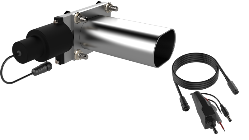 Load image into Gallery viewer, QTP Bolt-On QTEC Low Profile Oval Electric Cutout Valve
