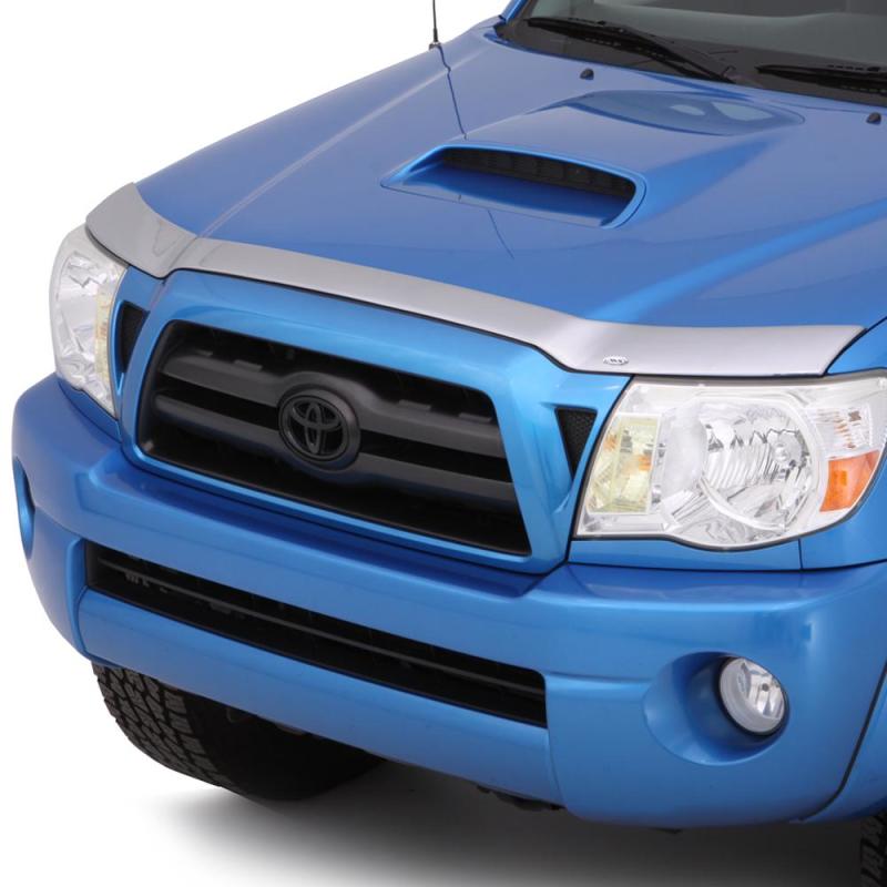 Load image into Gallery viewer, AVS 02-08 Dodge RAM 1500 Aeroskin Low Profile Hood Shield - Chrome
