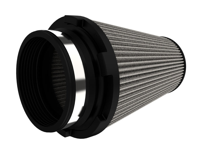 Load image into Gallery viewer, aFe MagnumFLOW Pro DRY S Universal Air Filter 4in F x 6in B x 4in T (Inv) x 8in H
