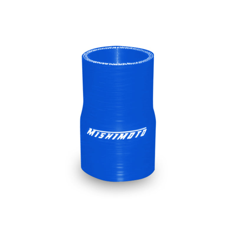 Load image into Gallery viewer, Mishimoto 2.25 to 2.5 Inch Blue Transition Coupler
