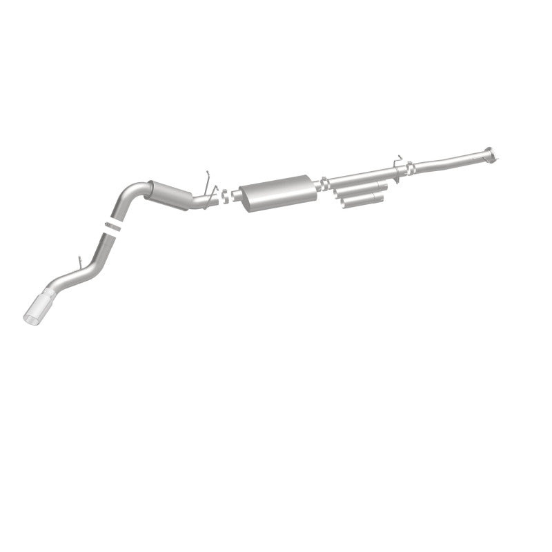 Load image into Gallery viewer, MagnaFlow Stainless Cat-Back Exhaust 2015 Chevy Silverado 2500HD 6.0L P/S Rear Exit 5in
