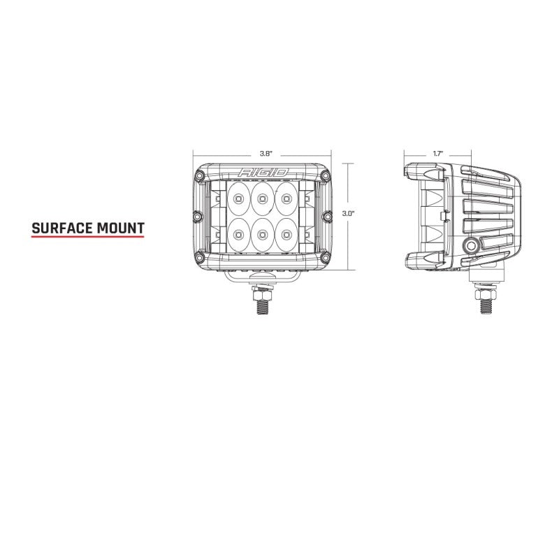 Load image into Gallery viewer, Rigid Industries D-SS Spot w/ Amber PRO Lens (Pair)
