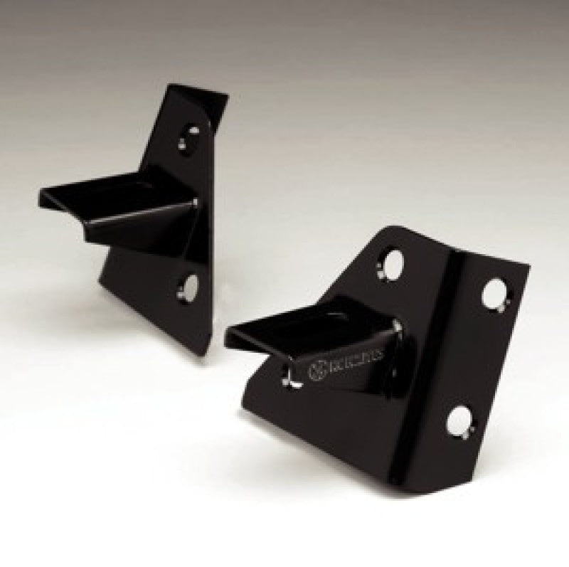 Load image into Gallery viewer, KC HiLiTES 86-95 Jeep YJ Windshield Hinge Light Mount Bracket Set (Pair) - Black
