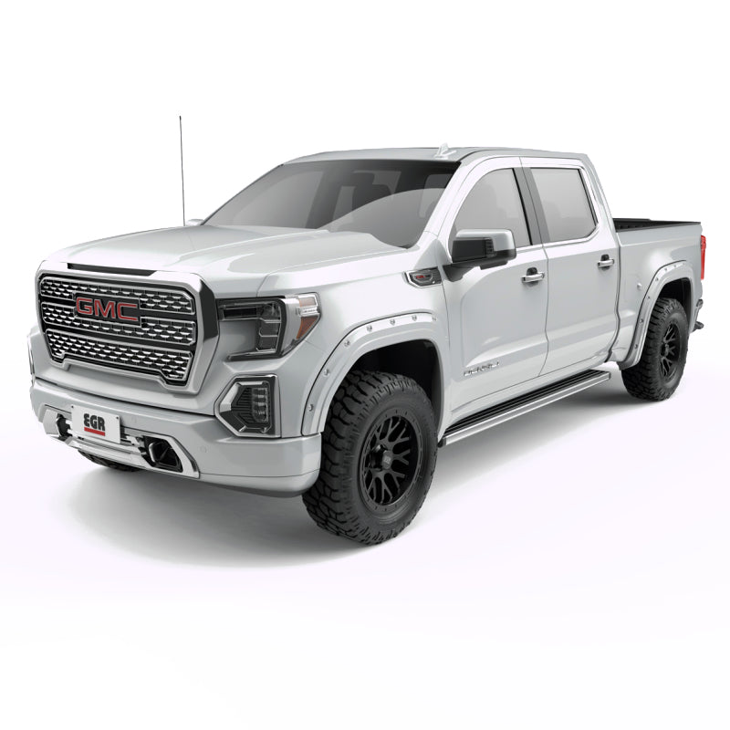 Load image into Gallery viewer, EGR 19-23 Gmc Sierra 1500 Summit Traditional Bolt-On Look Fender Flares White Set Of 4
