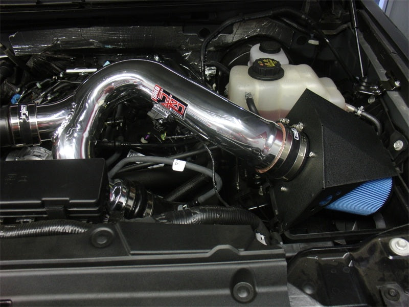 Load image into Gallery viewer, Injen 12-13 Ford F-150 V6 3.5L Eco Boost Engine Short Ram Intake Kit (Includes Heat Shield)
