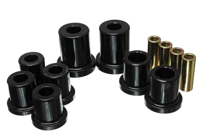 Load image into Gallery viewer, Energy Suspension 03-09 Lexus GX470 / 03-09 Toyota 4Runner 2WD/4WD Blk Front Control Arm Bushing Set
