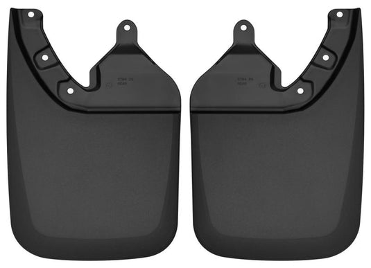 Husky Liners 2016 Toyota Tacoma w/ OE Fender Flares Custom Molded Rear Mud Guards - Black