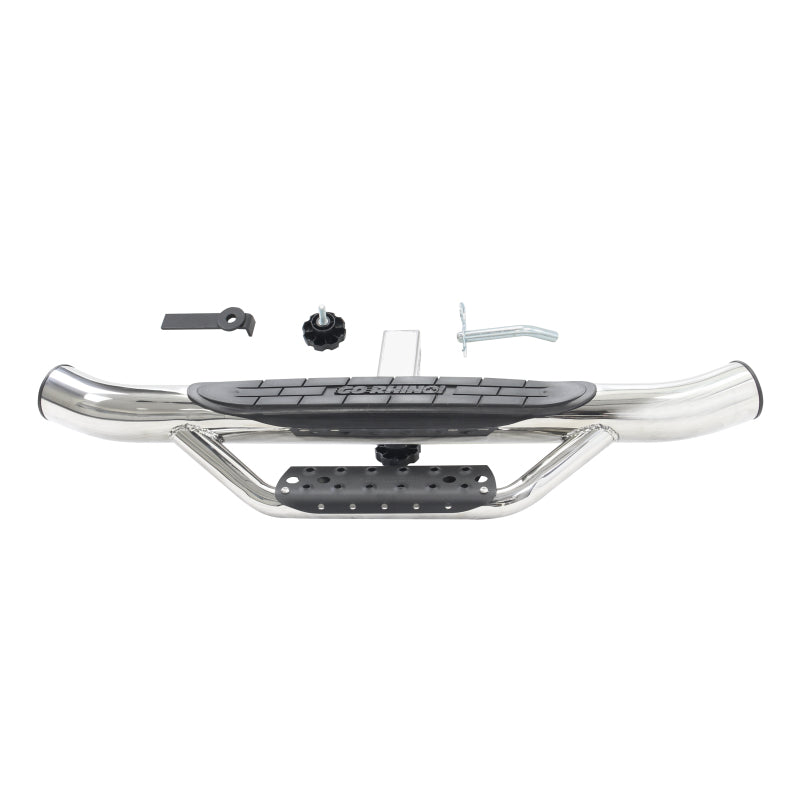 Load image into Gallery viewer, Go Rhino Dominator Hitch Step - Stainless
