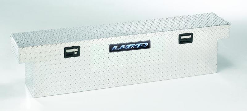 Load image into Gallery viewer, Lund Universal Aluminum Single Lid Cross Bed Box - Brite
