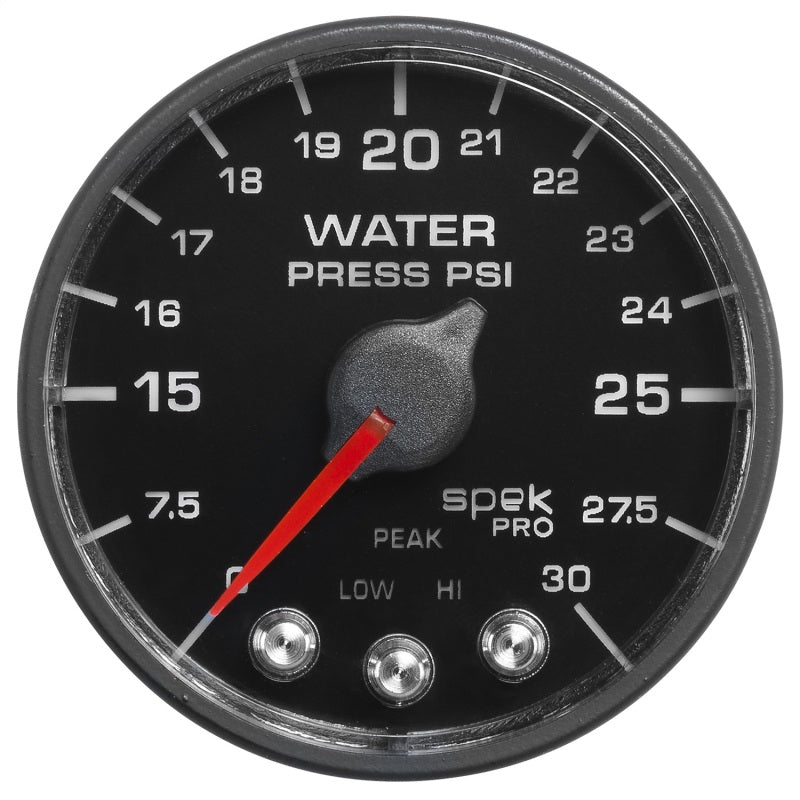 Load image into Gallery viewer, Autometer Spek-Pro - Nascar 2-1/16in Water Press 0- 30 psi Bfb

