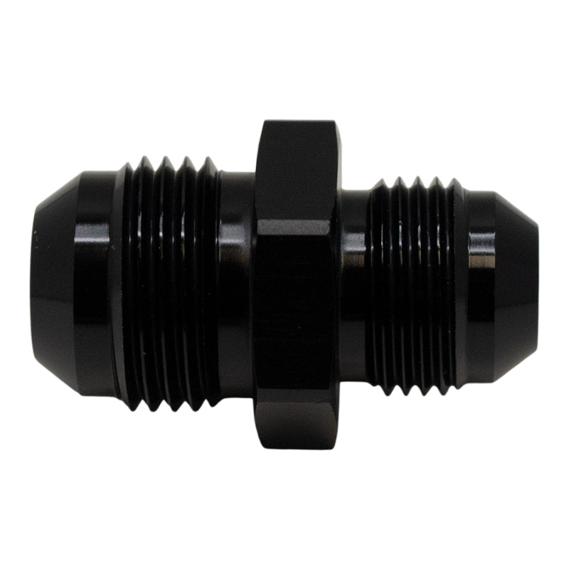 Load image into Gallery viewer, DeatschWerks 10AN Male Flare to 8AN Male Flare Reducer Straight - Anodized Matte Black
