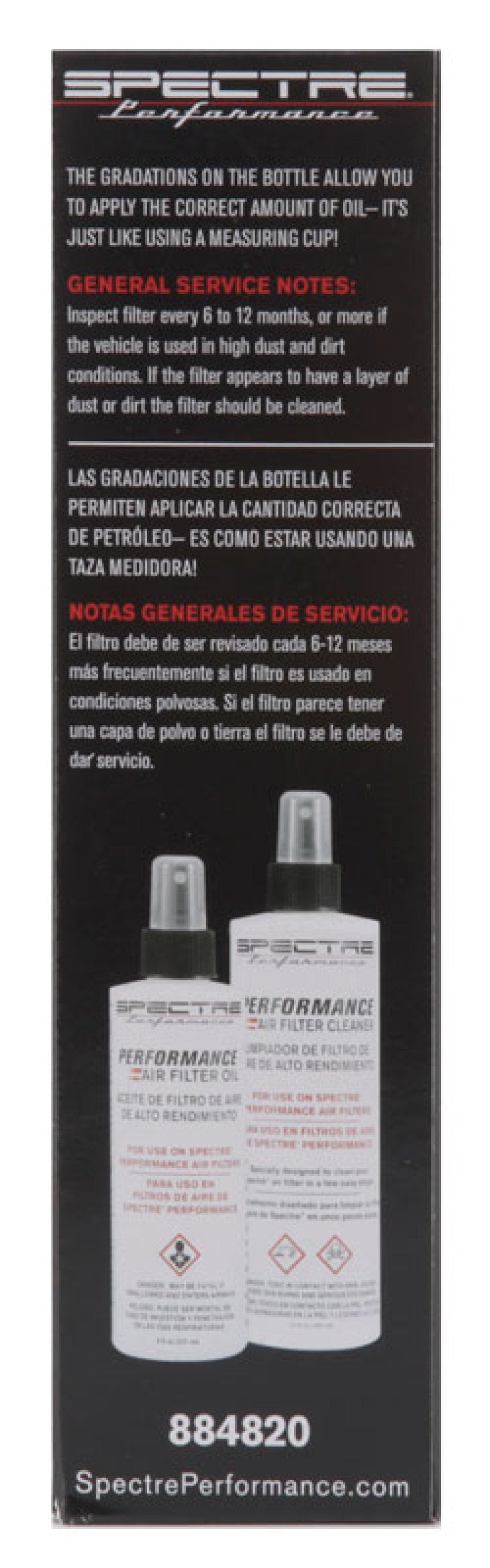 Load image into Gallery viewer, Spectre Accucharge Kit for HPR Filters - Clear
