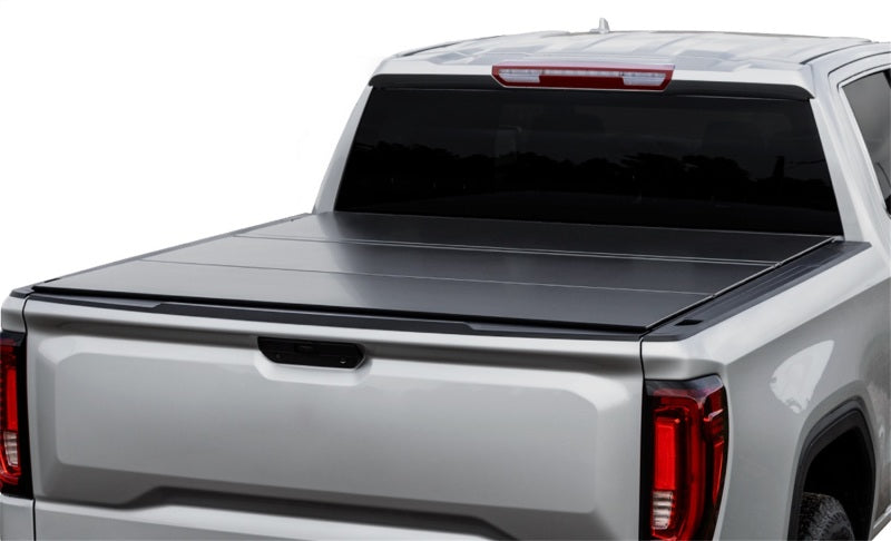 Load image into Gallery viewer, Access LOMAX Tri-Fold Cover 2014-17 Chevy/GMC Full Size 1500 - 5ft 7in Short Bed
