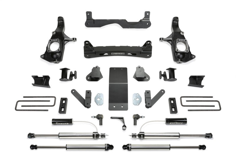 Load image into Gallery viewer, Fabtech 11-19 GM 2500HD 2WD/4WD 4in Basic Sys w/Dlss Resi Shks
