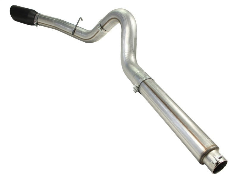 Load image into Gallery viewer, aFe MACHForce XP 5in DPF-Back Stainless Steel Exh Sys, Black tip, Ford Diesel Trucks 08-10 V8-6.4L
