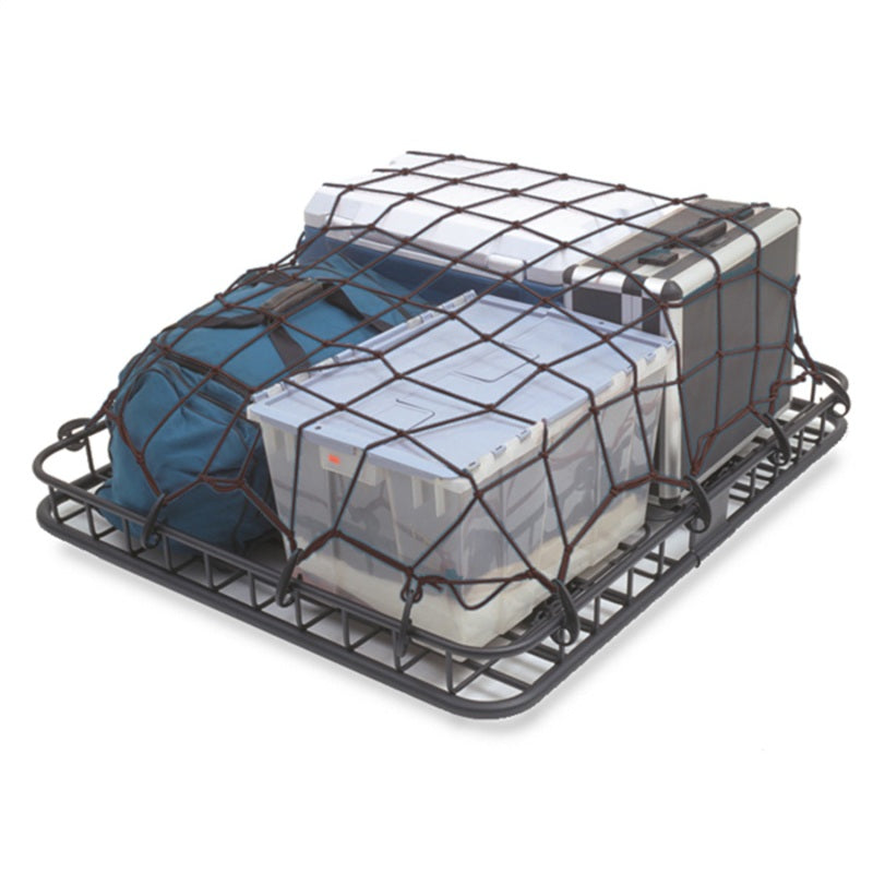 Load image into Gallery viewer, Rugged Ridge Universal Cargo Net Roof Rack Stretch
