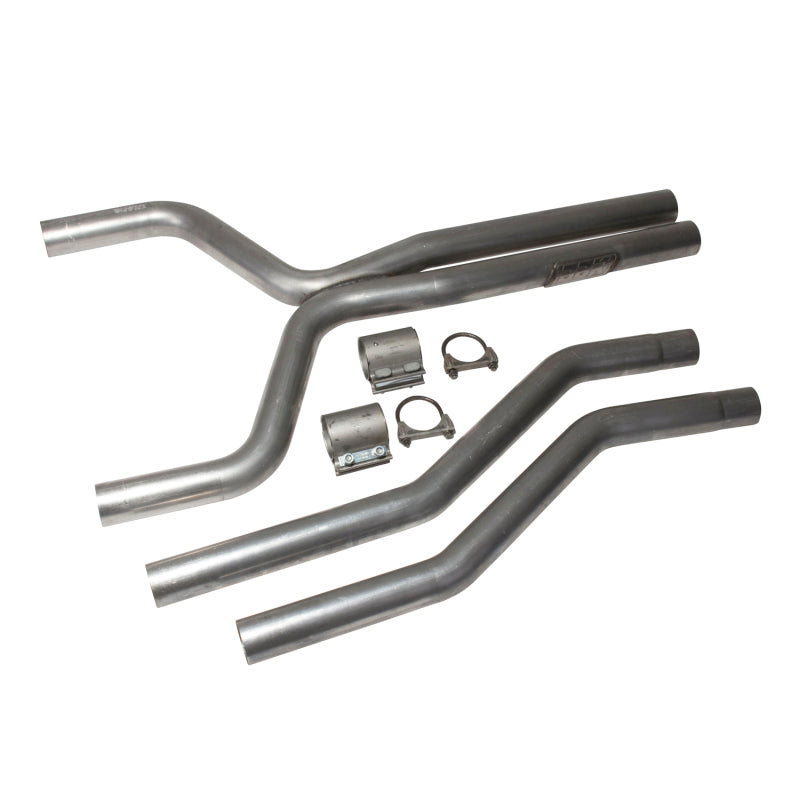 Load image into Gallery viewer, BBK 10-11 Camaro V6 High Flow After Cat X Pipe - 2-1/2
