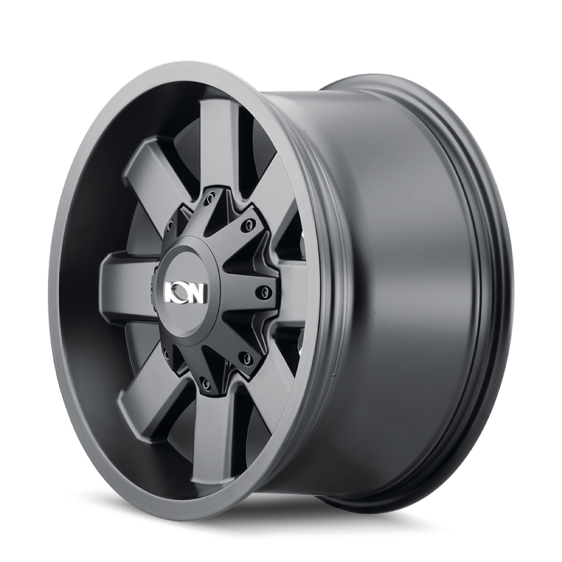 Load image into Gallery viewer, ION Type 141 18x9 / 5x150 BP / 18mm Offset / 110mm Hub Satin Black Wheel
