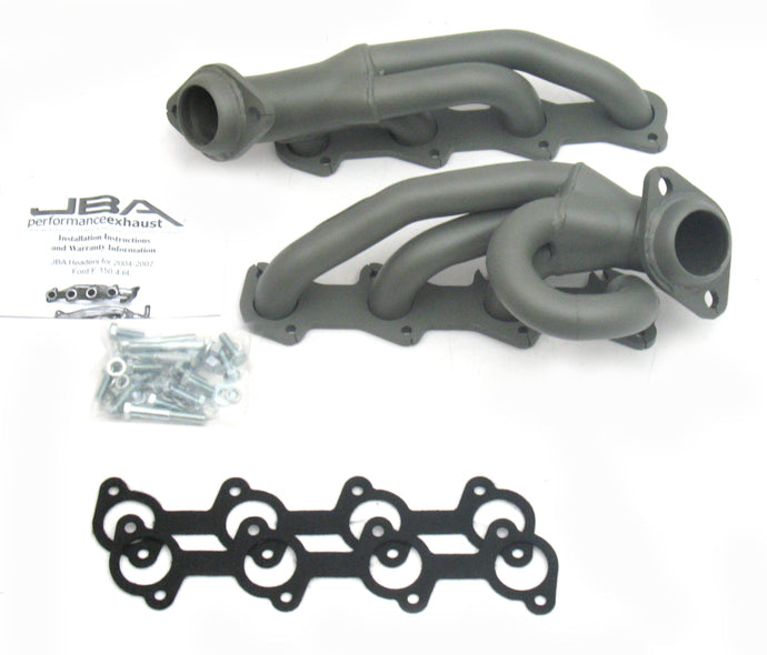 JBA 04-08 Ford F-150 4.6L 2V 1-1/2in Primary Ti Ctd Cat4Ward Header