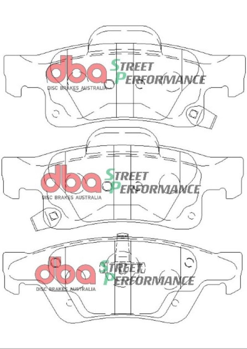 Load image into Gallery viewer, DBA 10-15 Camaro SP500 Front Brake Pads
