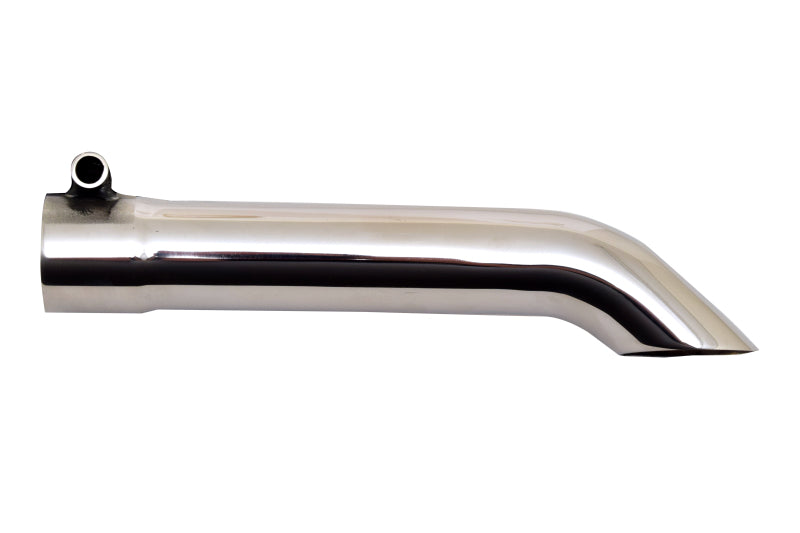 Load image into Gallery viewer, Gibson Turn Down Slash-Cut Tip - 1.5in OD/1.5in Inlet/8in Length - Stainless
