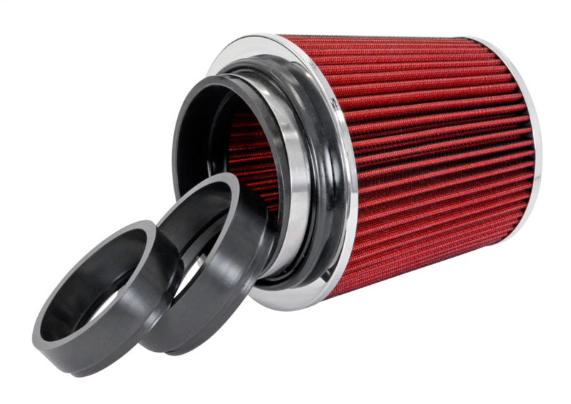 Load image into Gallery viewer, Spectre Adjustable Conical Air Filter 5-1/2in. Tall (Fits 3in. / 3-1/2in. / 4in. Tubes) - Red
