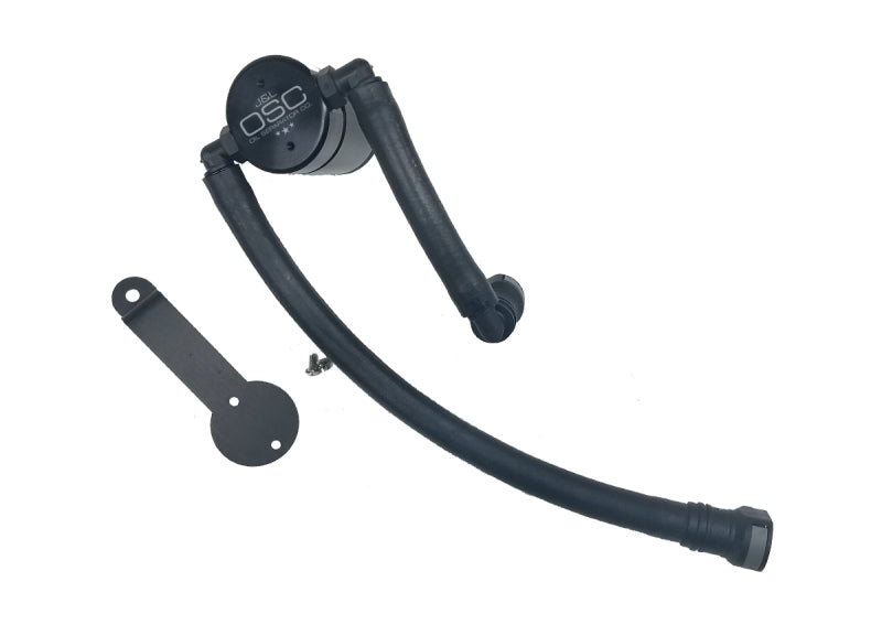 Load image into Gallery viewer, J&amp;L 05-10 Ford Mustang V6 Passenger Side Oil Separator 3.0 - Black Anodized
