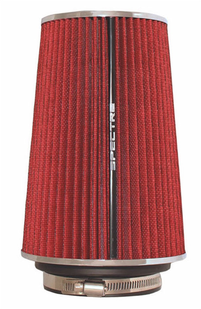 Load image into Gallery viewer, Spectre Adjustable Conical Air Filter 9-1/2in. Tall (Fits 3in. / 3-1/2in. / 4in. Tubes) - Red
