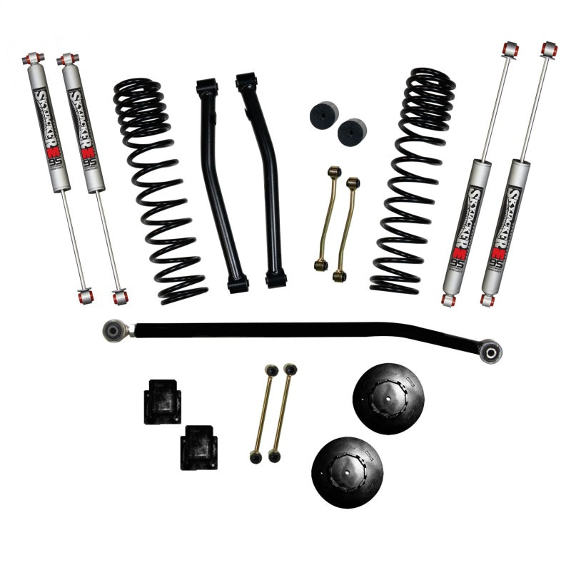 Load image into Gallery viewer, Skyjacker 2020 Jeep Gladiator JT Non-Rubicon Suspension Lift Kit 3.5in Fr 2in Rr w/ M95 Mono Shocks
