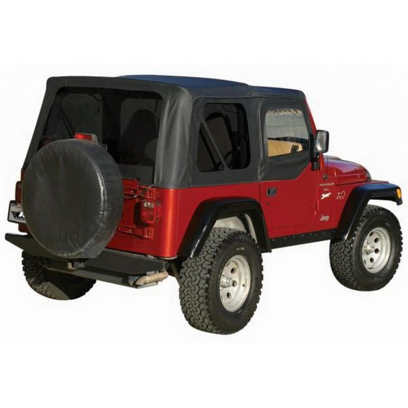 Load image into Gallery viewer, Rampage 1997-2006 Jeep Wrangler(TJ) OEM Replacement Top - Black Denim
