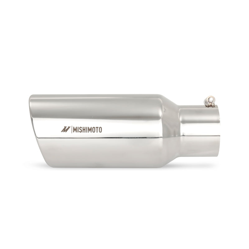 Load image into Gallery viewer, Mishimoto Universal Steel Muffler Tip 4in Inlet 6in Outlet Polished
