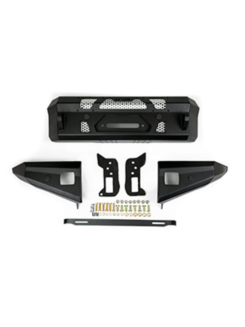 Load image into Gallery viewer, DV8 Offroad 2021+ Ford Bronco Front Bumper Winch Capable w/ Optional Bull Bar/Aux Light Opening

