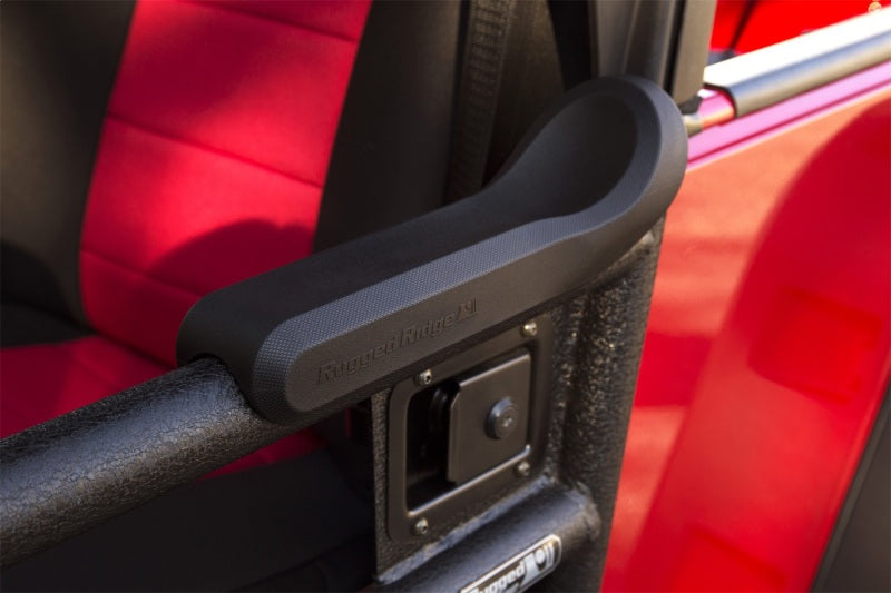 Load image into Gallery viewer, Rugged Ridge Contoured Armrest for Tube Door
