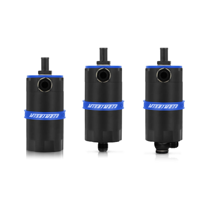 Load image into Gallery viewer, Mishimoto Universal Baffled Oil Catch Can - Blue
