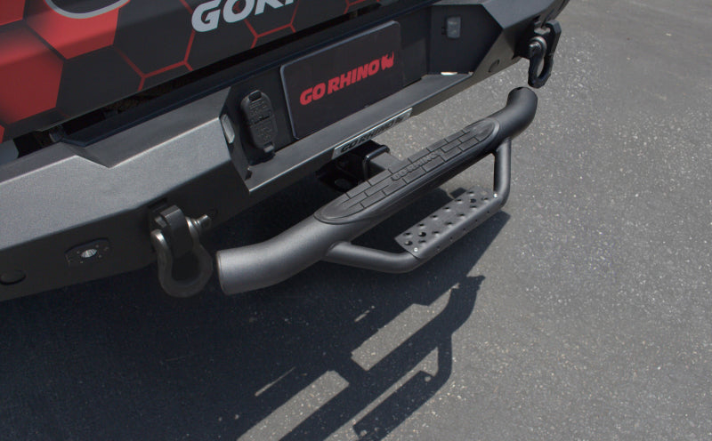 Load image into Gallery viewer, Go Rhino Dominator Hitch Step - Black
