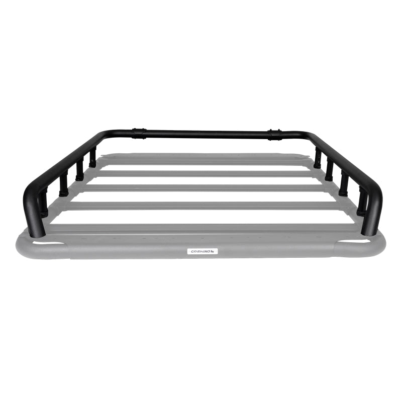 Load image into Gallery viewer, Go Rhino SRM500 Tri-Rail Kit (For 55in. Long Rack) - Tex. Blk (Rails ONLY - Req. Platform)
