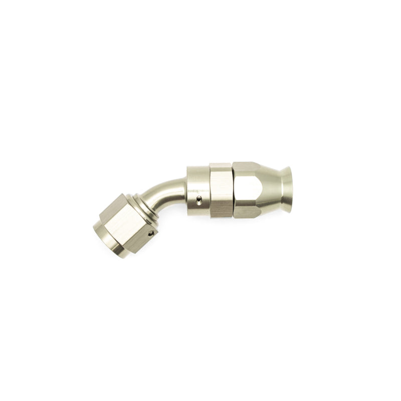 Load image into Gallery viewer, DeatschWerks 6AN Female Swivel 45-Degree Hose End PTFE (Incl. 1 Olive Insert)
