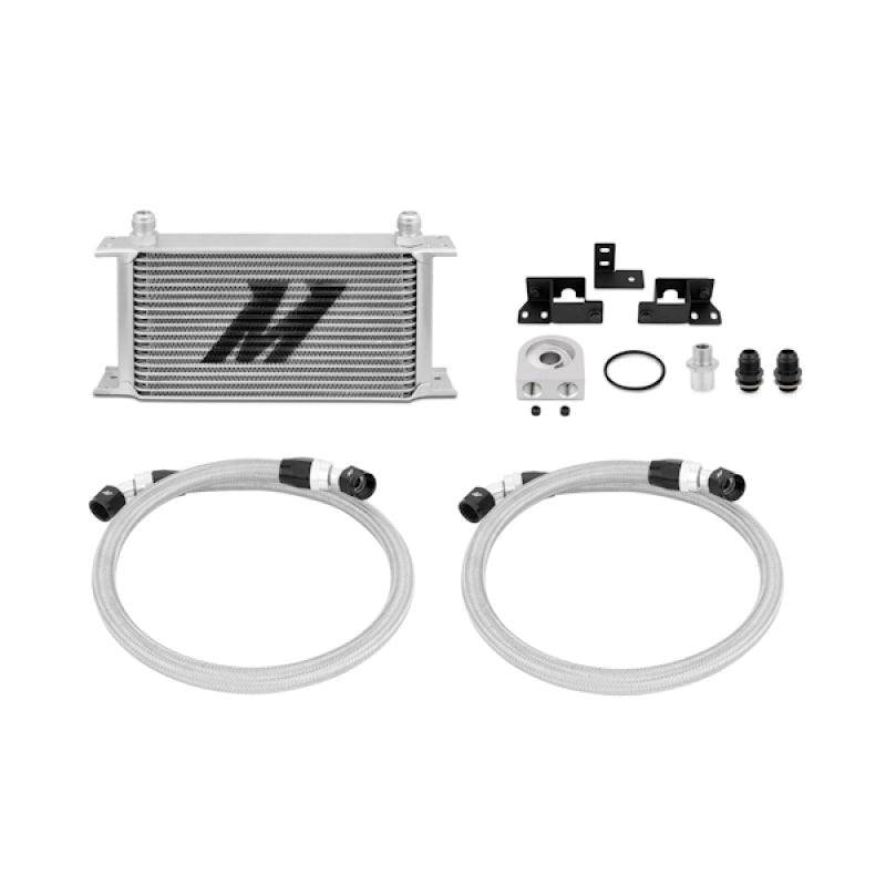 Load image into Gallery viewer, Mishimoto 07-11 Jeep Wrangler JK Oil Cooler Kit - Silver
