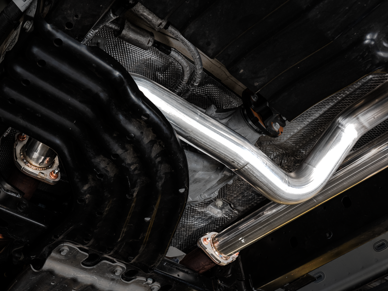 Load image into Gallery viewer, AWE Tuning 2021 RAM 1500 TRX 0FG Cat-Back Exhaust - Diamond Black Tips
