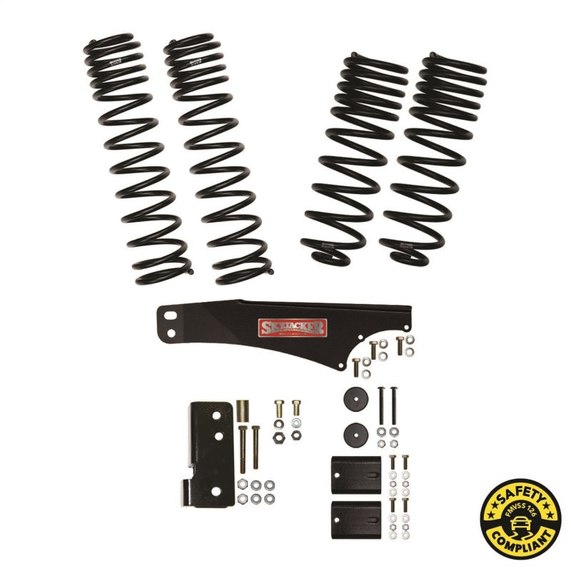 Load image into Gallery viewer, Skyjacker 07-18 Jeep Wrangler (JKU) 2.5in Lift Kit Component Box w/ Dual Rate Long Travel Springs

