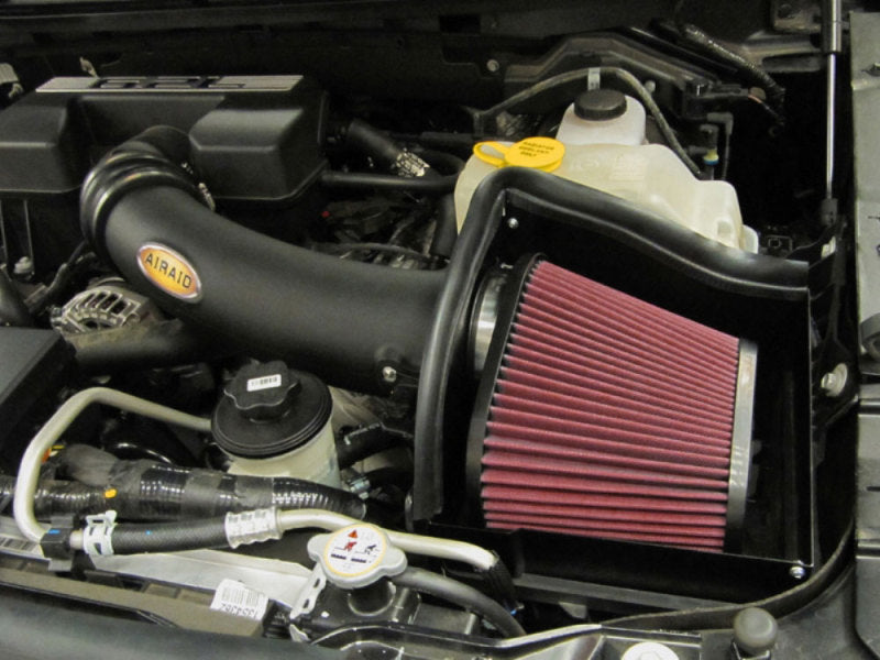 Load image into Gallery viewer, Airaid 10-14 Ford SVT Raptor / 11-13 F-150 6.2L CAD Intake System w/ Tube (Dry / Red Media)
