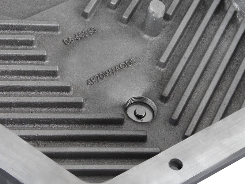 Load image into Gallery viewer, aFe Transmission Pan (Black); Ford Trucks 94-08 AODE

