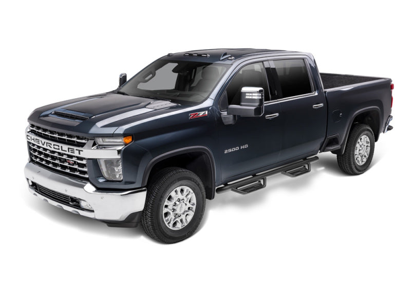 Load image into Gallery viewer, N-Fab Podium LG 2019 Chevy/GMC 1500 Crew Cab - Cab Length - Tex. Black - 3in
