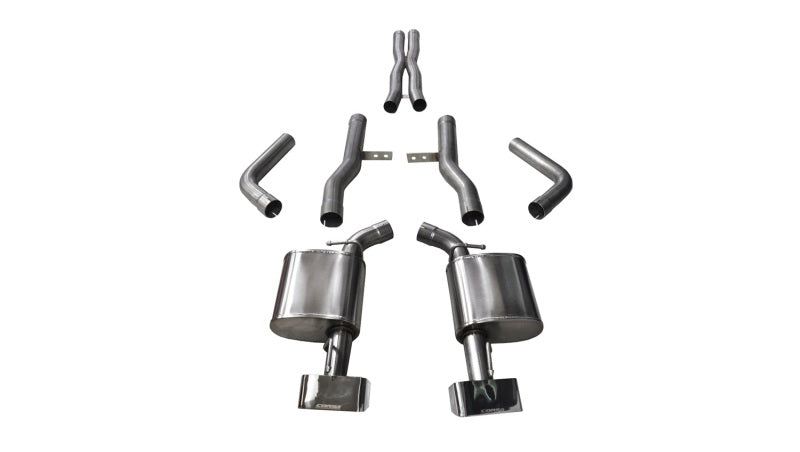 Load image into Gallery viewer, Corsa 2015-2023 Dodge Challenger SRT / Scat Pack / R/T 6.4L Polished Xtreme Cat-Back Exhaust
