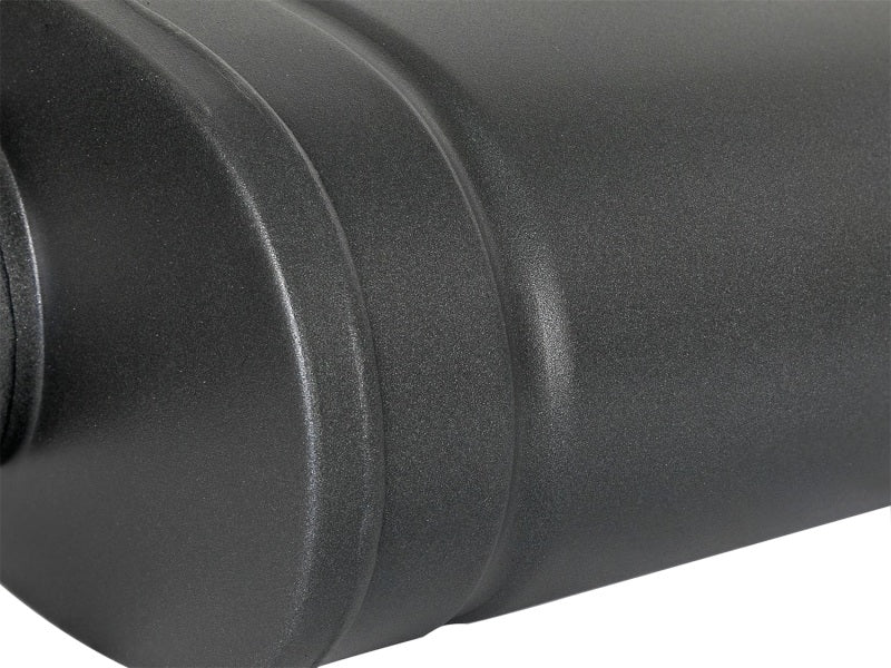 Load image into Gallery viewer, aFe MACH Force-Xp 409 SS Muffler w/ Black Finish 3in Center/Offset 22in L x 11in x 5in - Oval Body
