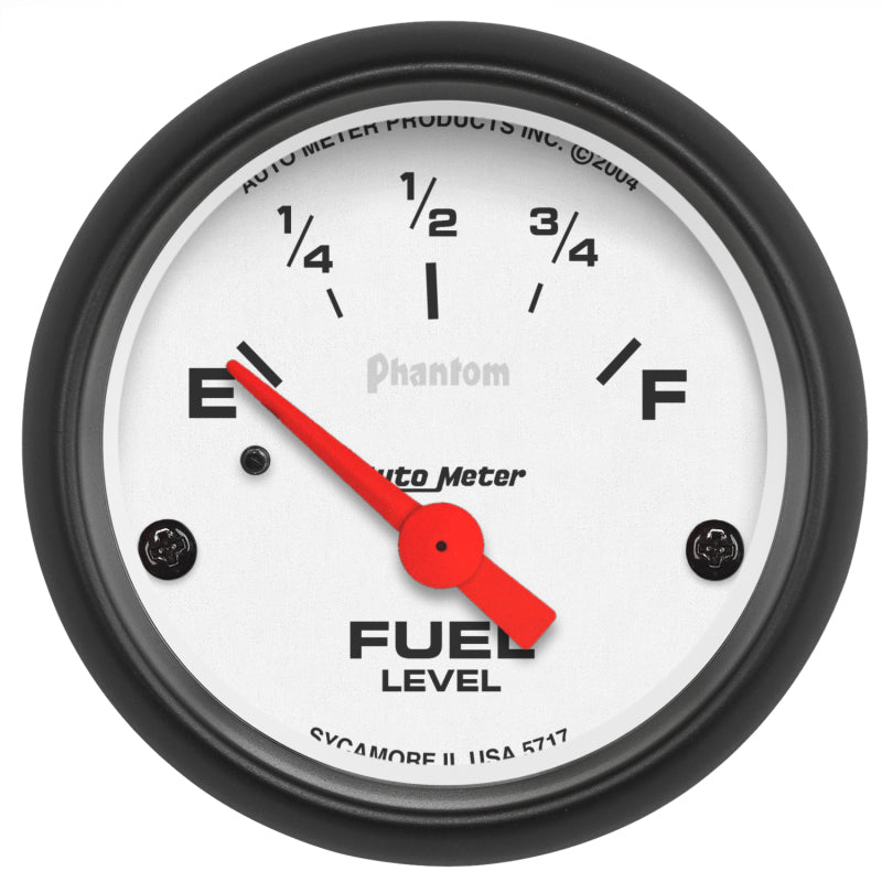 Load image into Gallery viewer, Autometer Phantom 2-1/16 inch Fuel Level Gauge
