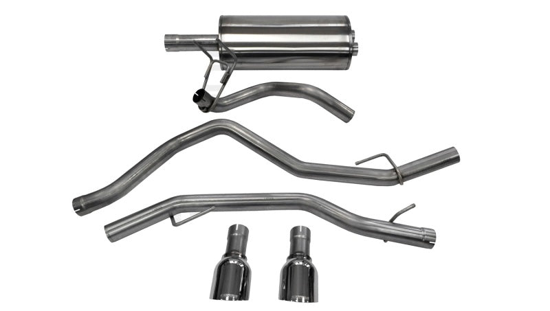 Load image into Gallery viewer, Corsa 2009-2018 Dodge Ram 1500 4.7L Quad/Crew Cab/Short Bed Polished Dual Exit Cat-Back Exhaust
