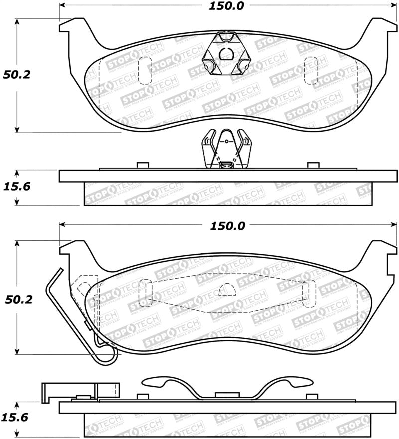 Load image into Gallery viewer, StopTech Street Brake Pads
